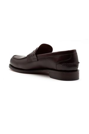 Brown leather penny loafers BERWICK 1707 | 5169TESTAOSCURO
